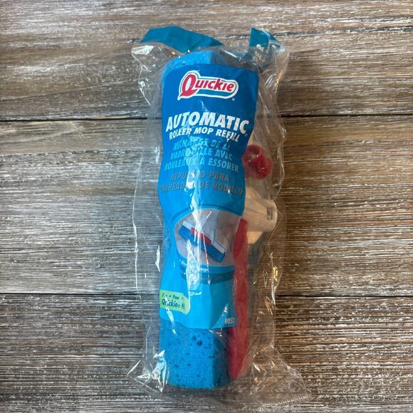 Quickie Automatic Roller Sponge Mop Refill Blue Type R #0572 for #057 New Sealed - Picture 1 of 2